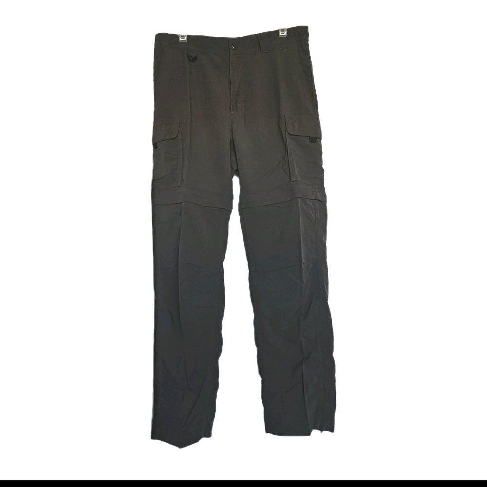 Columbia Omni-Dry Men’s Gray Convertible Outdoor Cargo Pants  Gray EM8166 Small